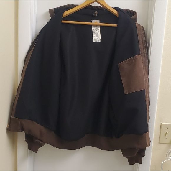 Rare Vintage carhartt thermal lined canvas jacket size men's XL - Picture 4 of 7